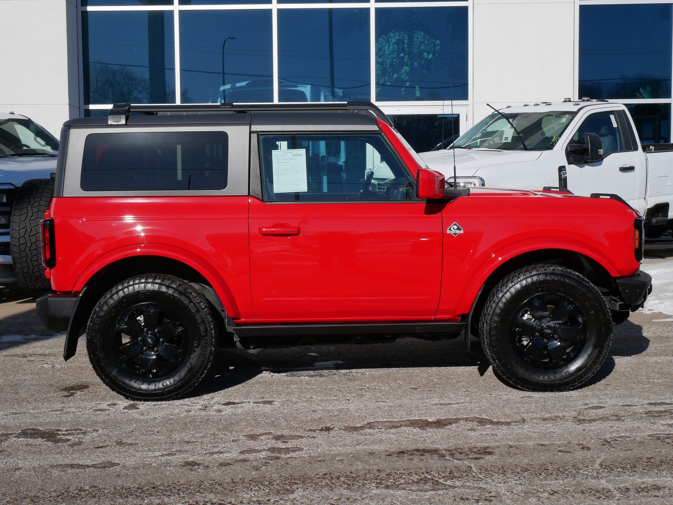 Used 2023 Ford Bronco 2-Door Outer Banks with VIN 1FMDE5CP9PLC05507 for sale in Inver Grove Heights, Minnesota
