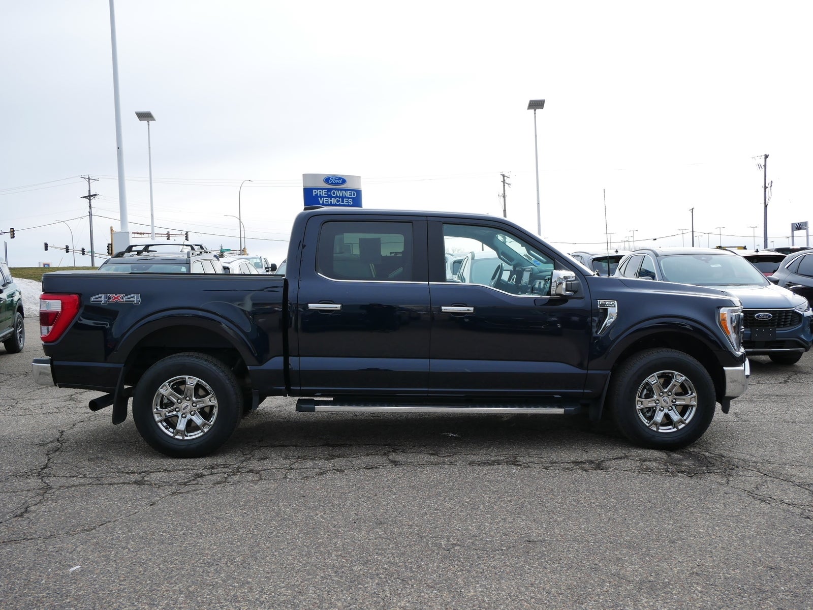 Used 2021 Ford F-150 Lariat with VIN 1FTEW1EP3MFC63487 for sale in Inver Grove, Minnesota