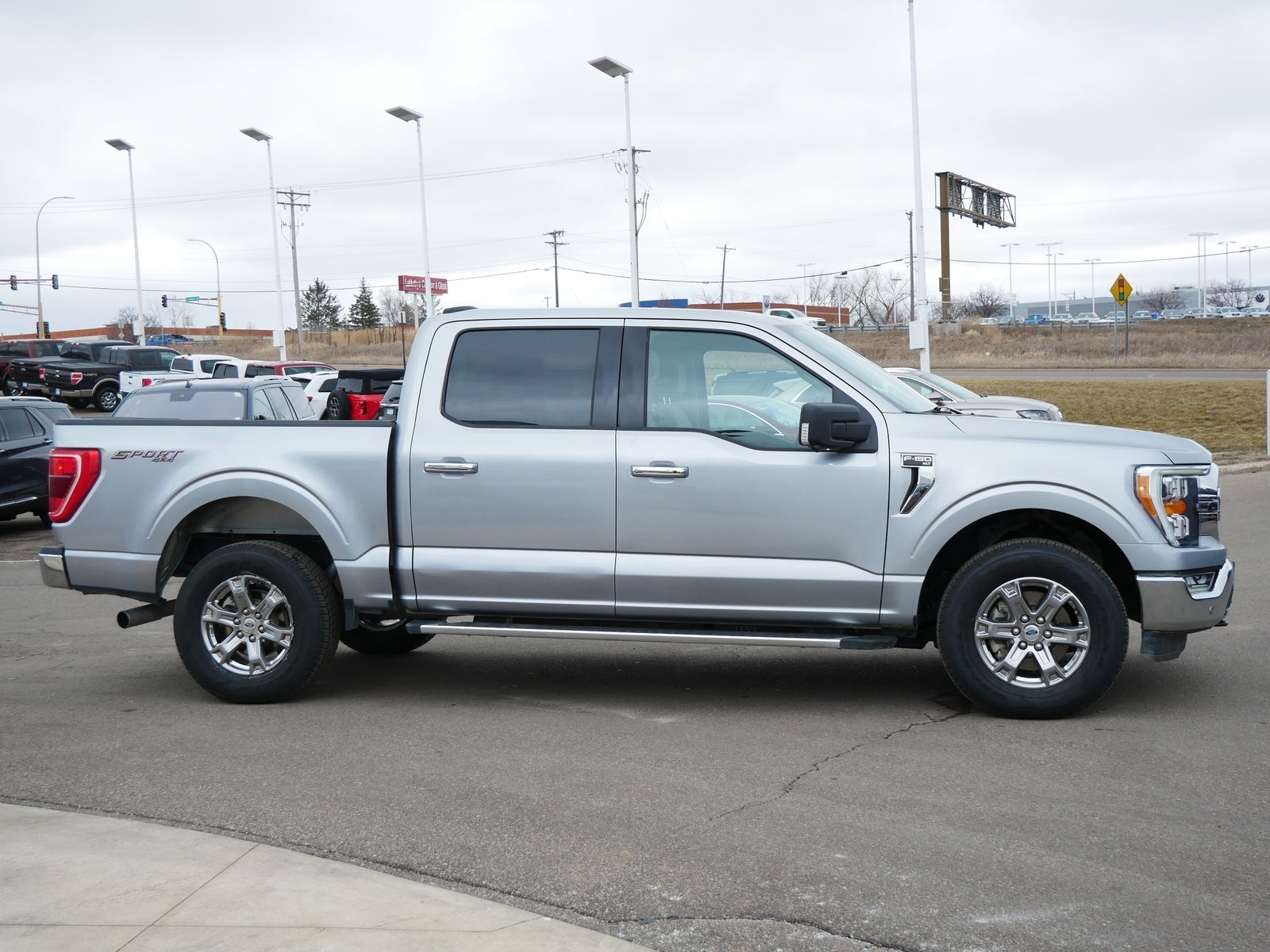 Used 2022 Ford F-150 XLT with VIN 1FTFW1E85NKD64892 for sale in Inver Grove, Minnesota
