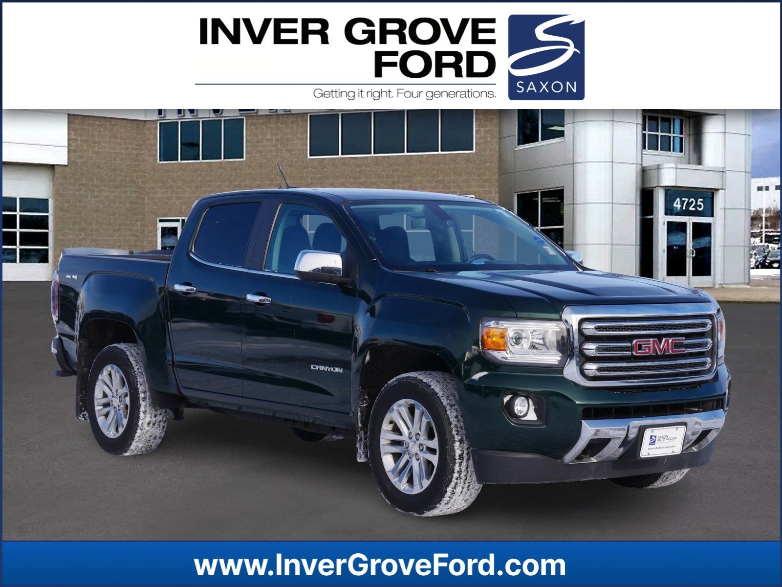 2016 GMC Canyon 4WD SLT