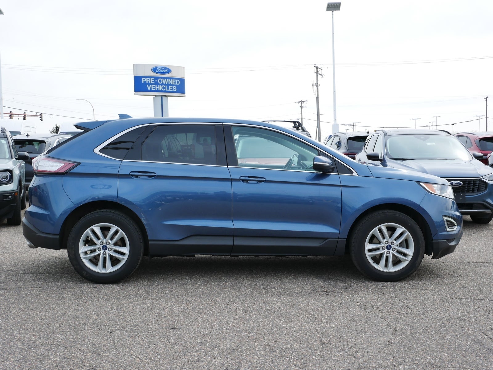 Used 2018 Ford Edge SEL with VIN 2FMPK3J86JBB79445 for sale in Inver Grove, Minnesota