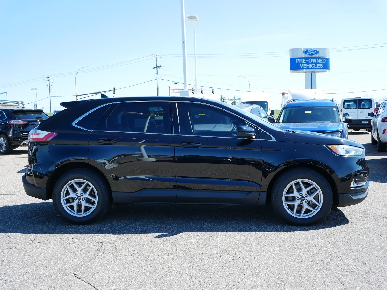 Used 2021 Ford Edge SEL with VIN 2FMPK4J99MBA09373 for sale in Inver Grove, Minnesota