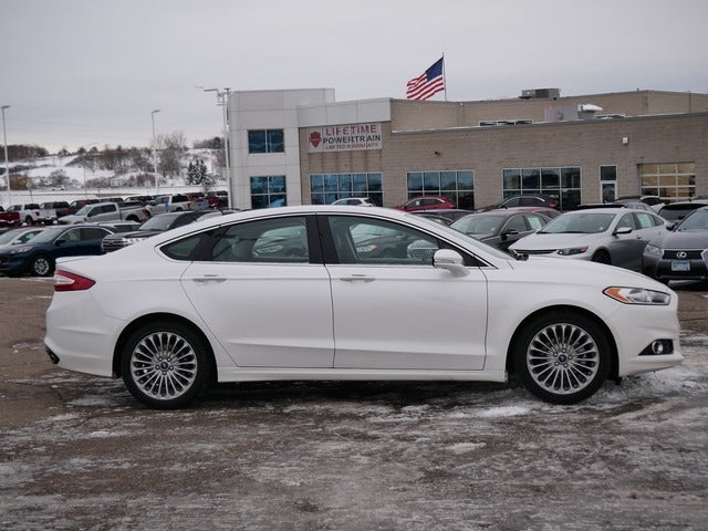 Used 2014 Ford Fusion Titanium with VIN 3FA6P0D97ER150215 for sale in Inver Grove, Minnesota