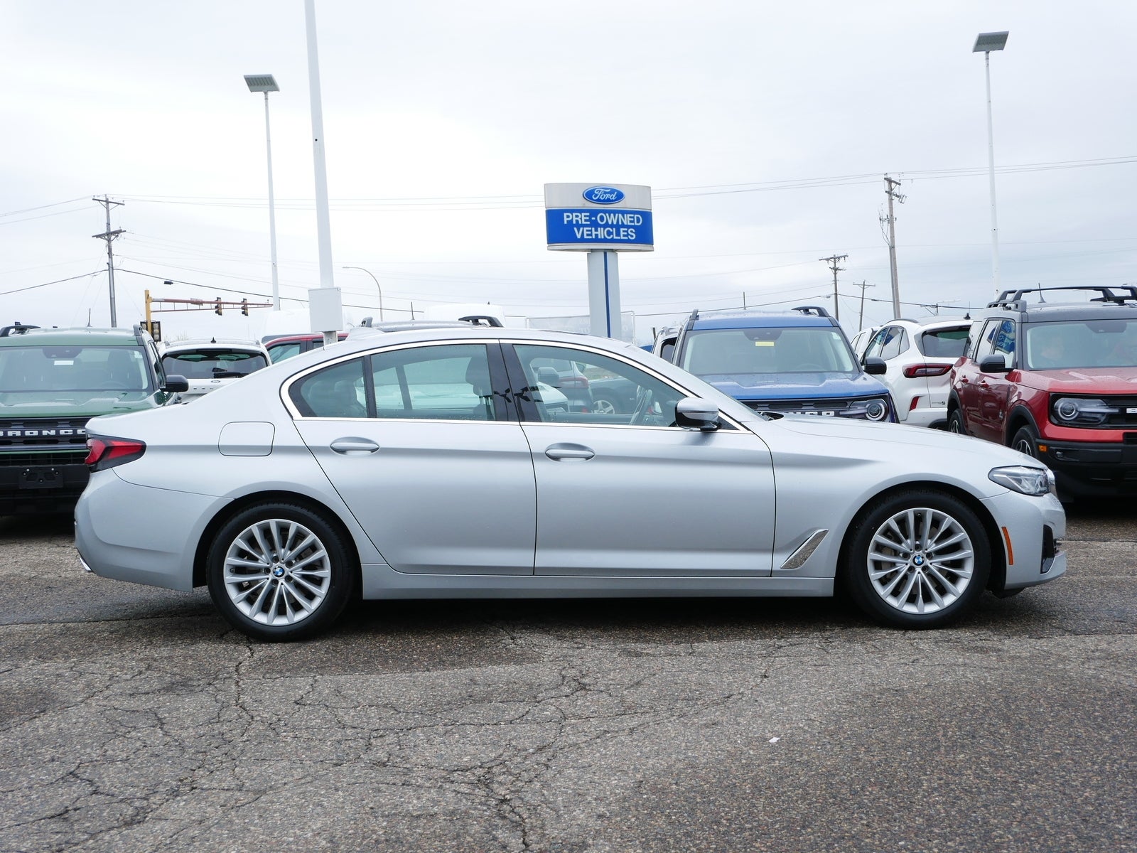 Used 2021 BMW 5 Series 530i with VIN WBA13BJ05MWX02210 for sale in Inver Grove, Minnesota