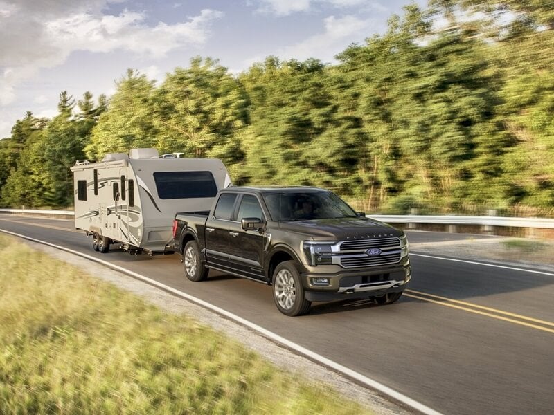 2025 Ford F-150 towing