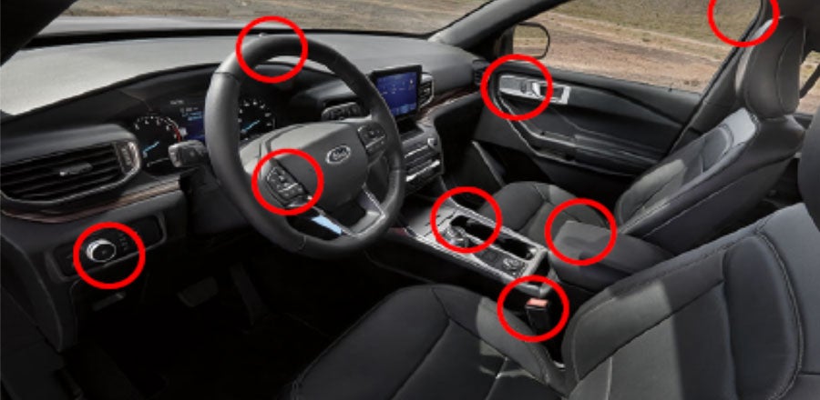 Inver Grove Ford Vehicle Sanitization